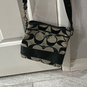 Coach cross body purse